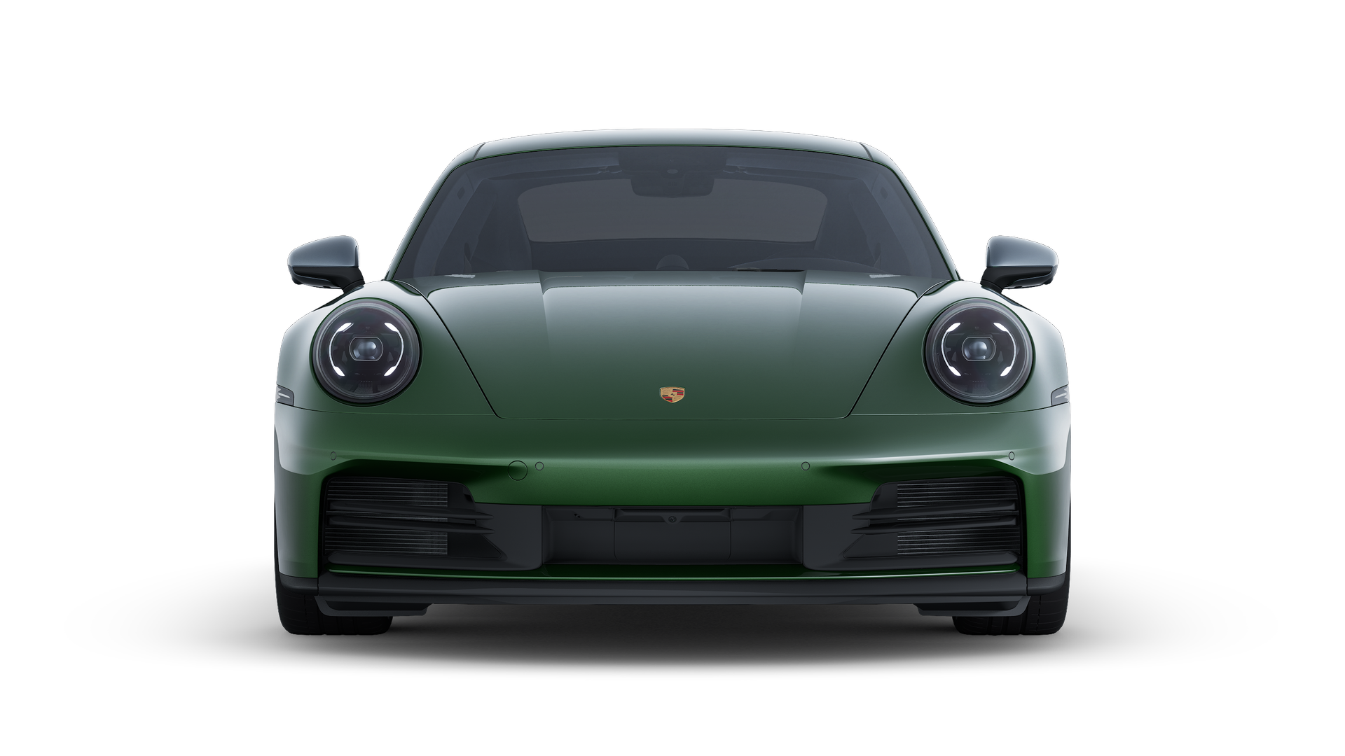 Exterior view of 911 Carrera T showing the front of the car