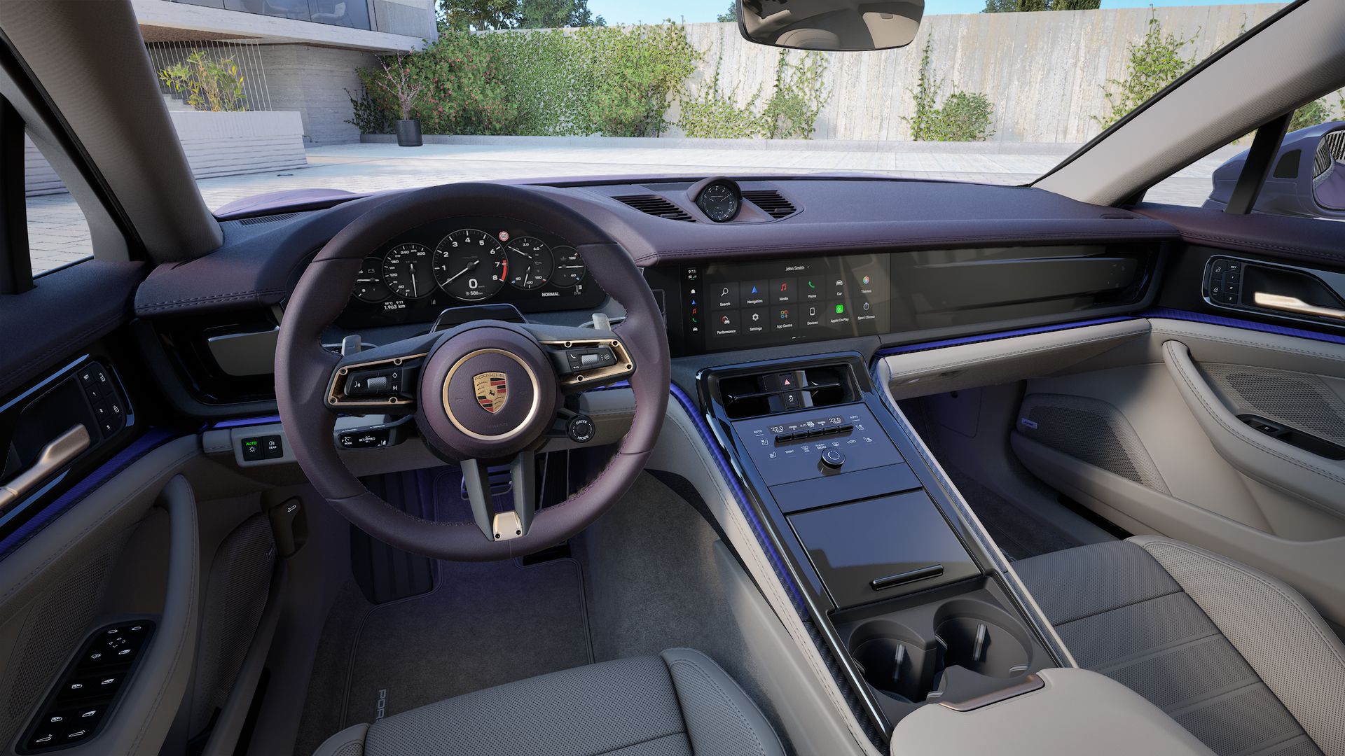 Inspiration from the Porsche Exclusive Manufaktur. - interior