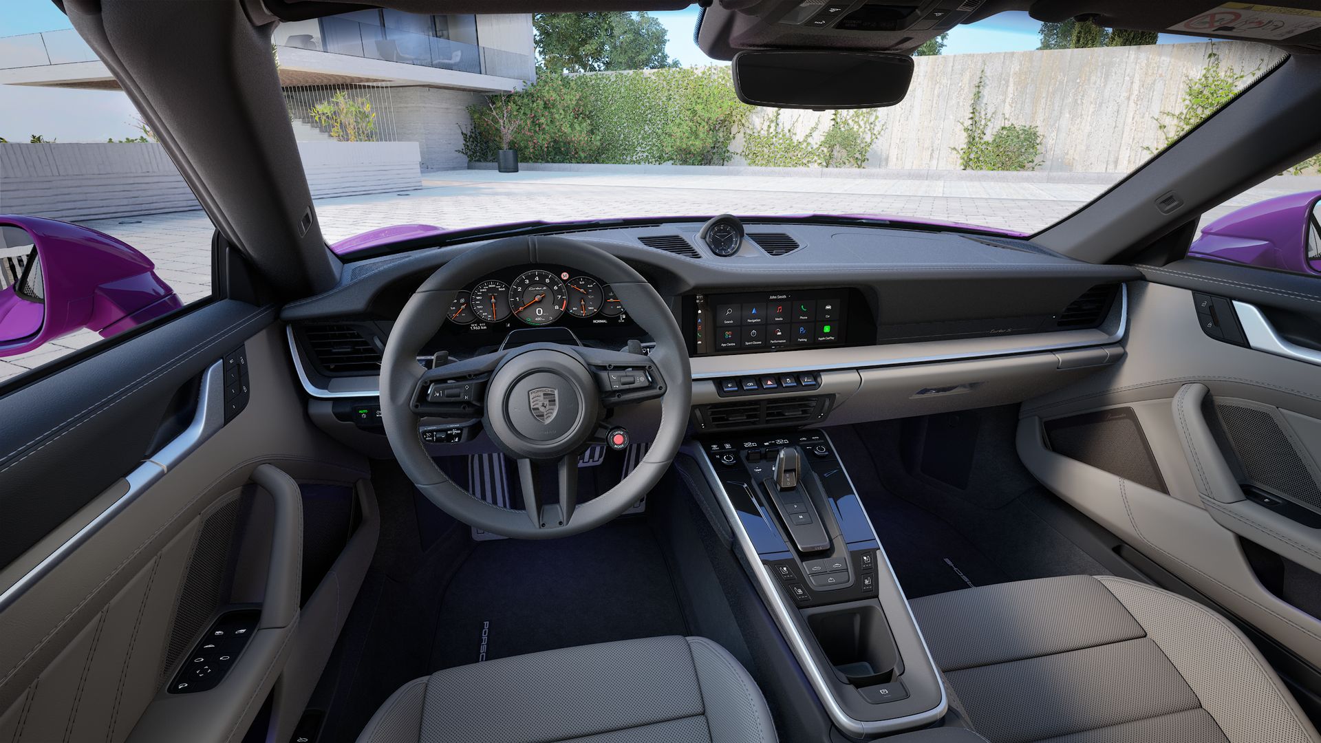 Inspiração pela Porsche Exclusive Manufaktur. - interior
