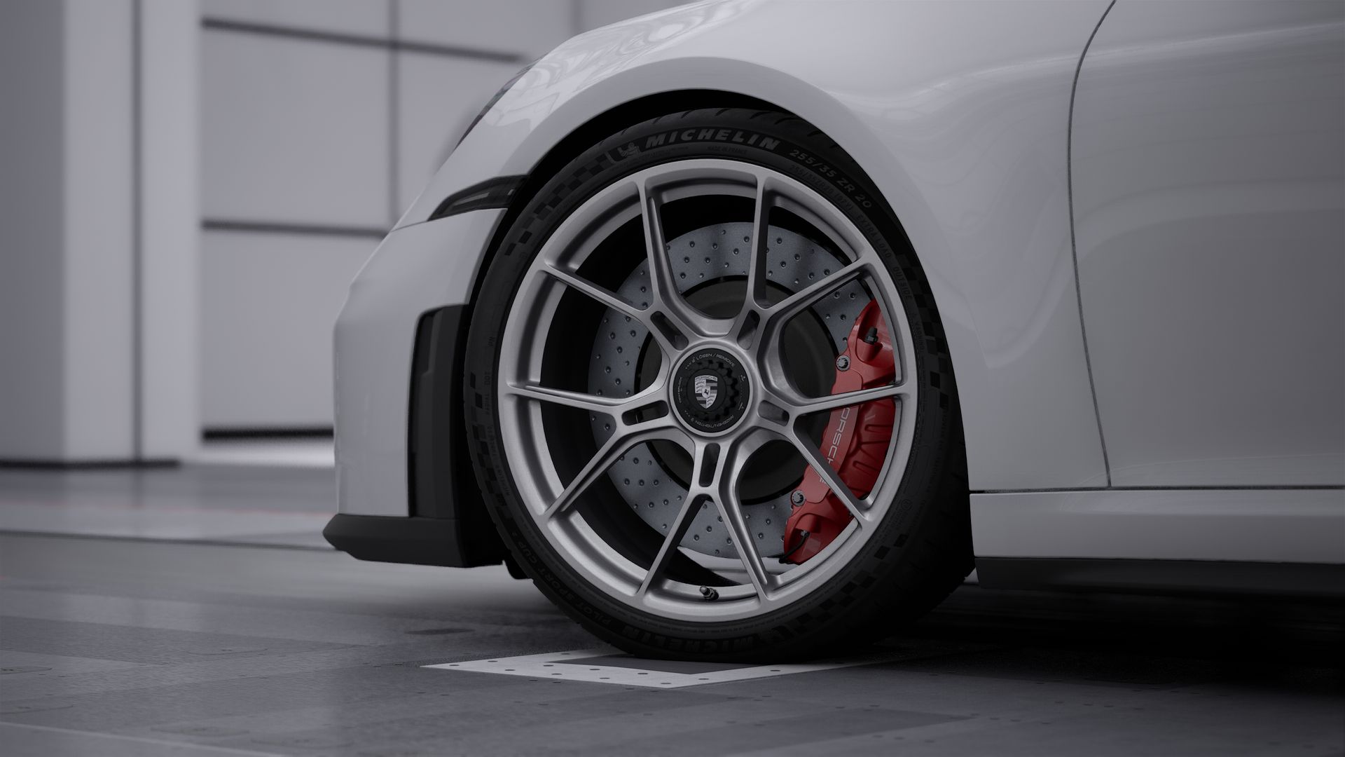 Vista exterior de su 911 GT3 with Touring Package