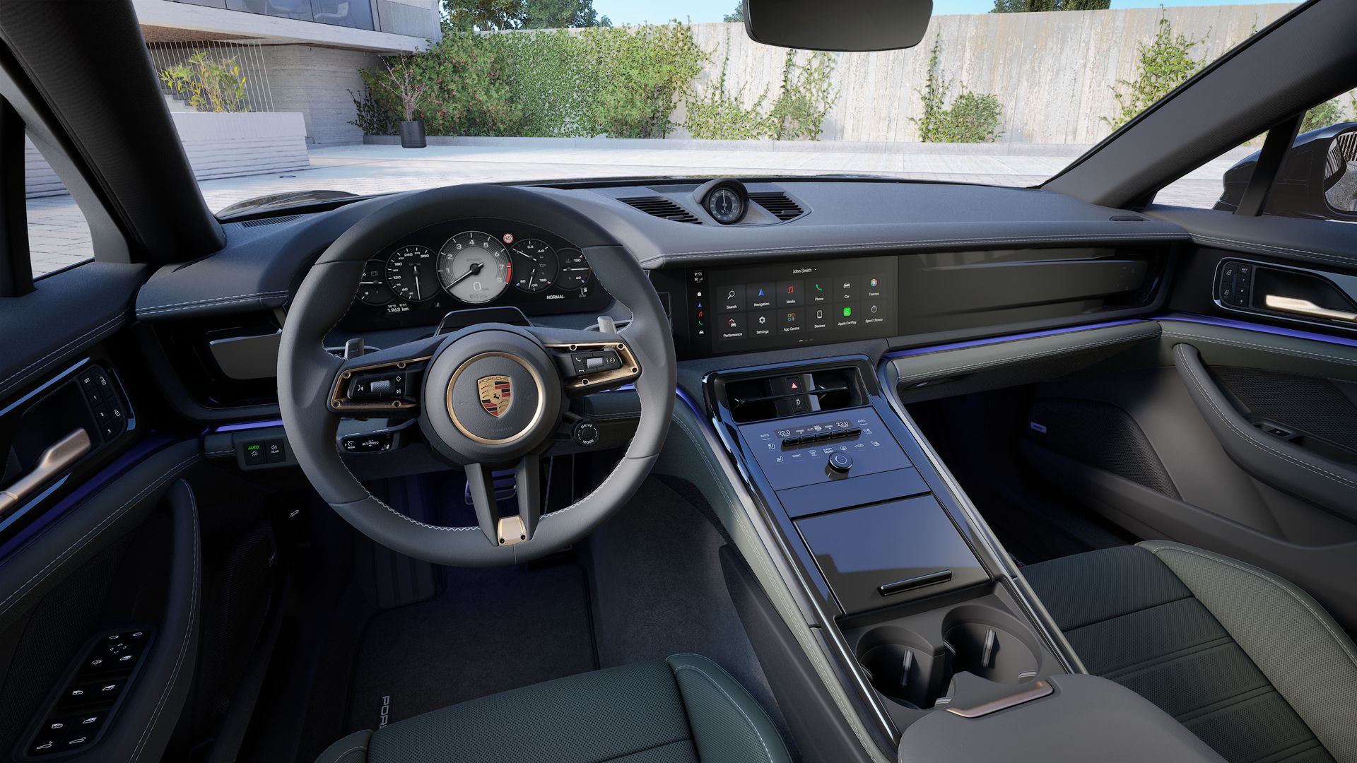 Inspiration from the Porsche Exclusive Manufaktur. - interior