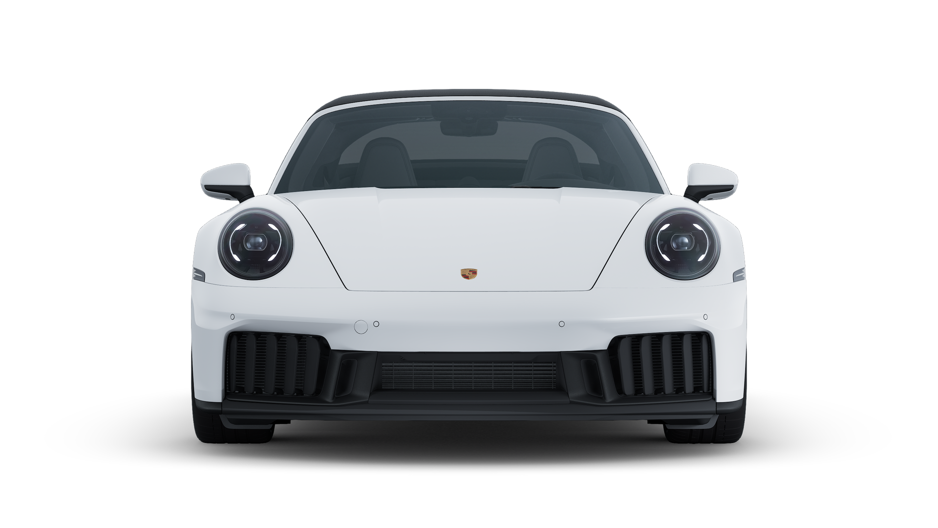 Spoljašnji pogled na 911 Targa 4 GTS koji prikazuje prednji deo automobila
