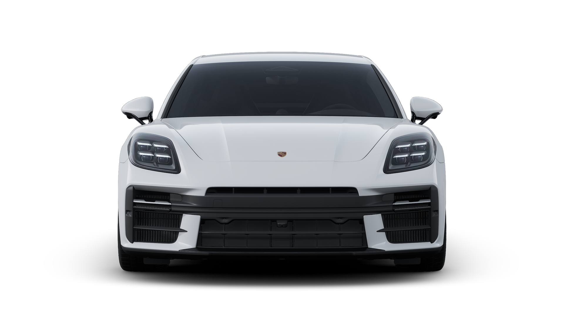 Exterior view of Panamera GTS showing the front of the car