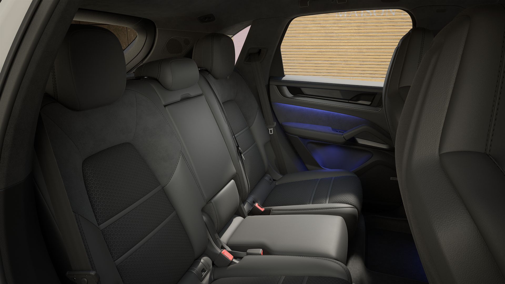 Interiörvy av Cayenne GTS