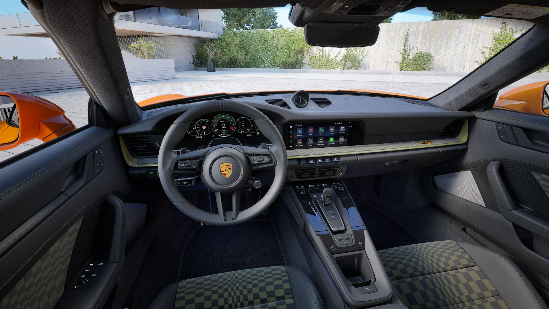 Inšpirácia z Porsche Exclusive Manufaktur. - interior