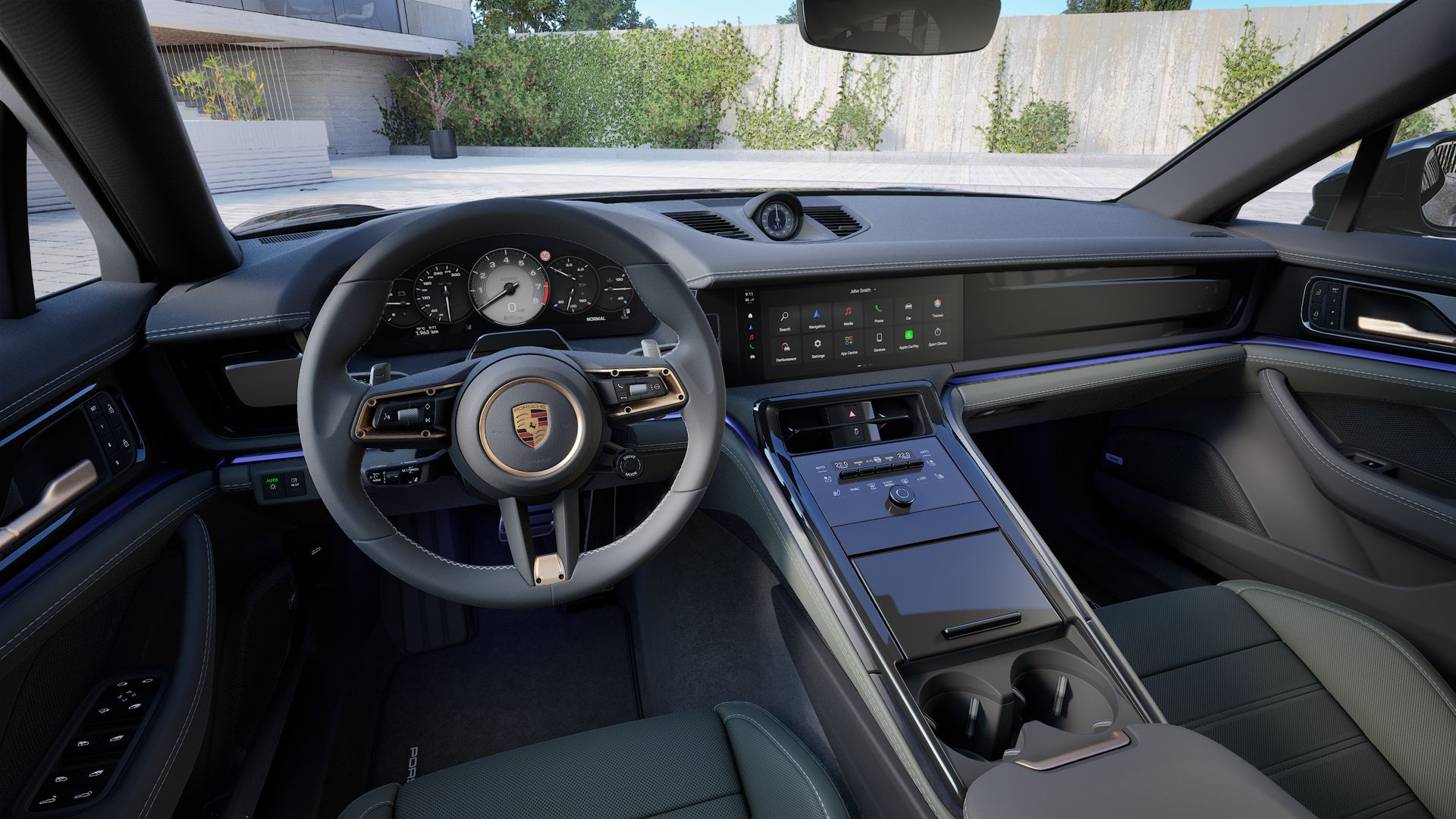 Inšpirácia z Porsche Exclusive Manufaktur. - interior