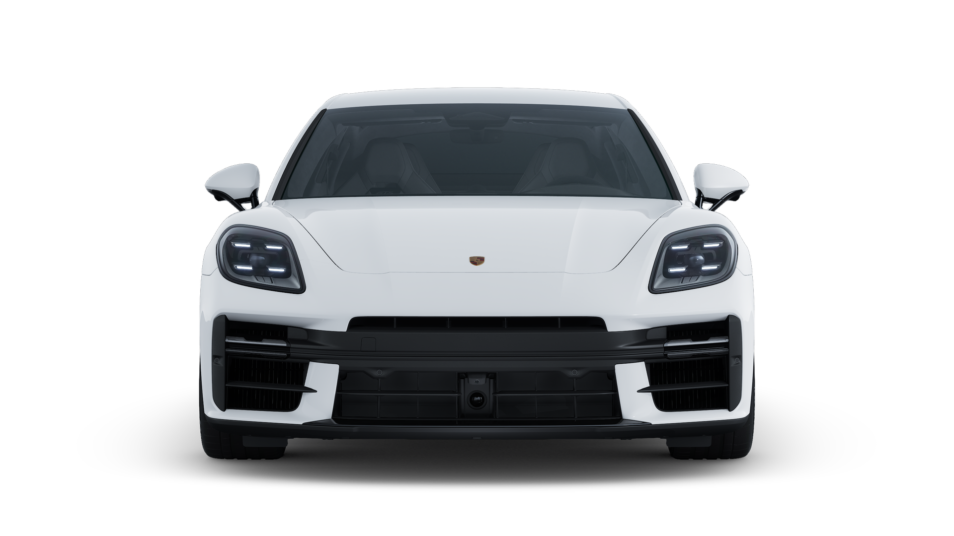 Exterior view of Panamera GTS showing the front of the car