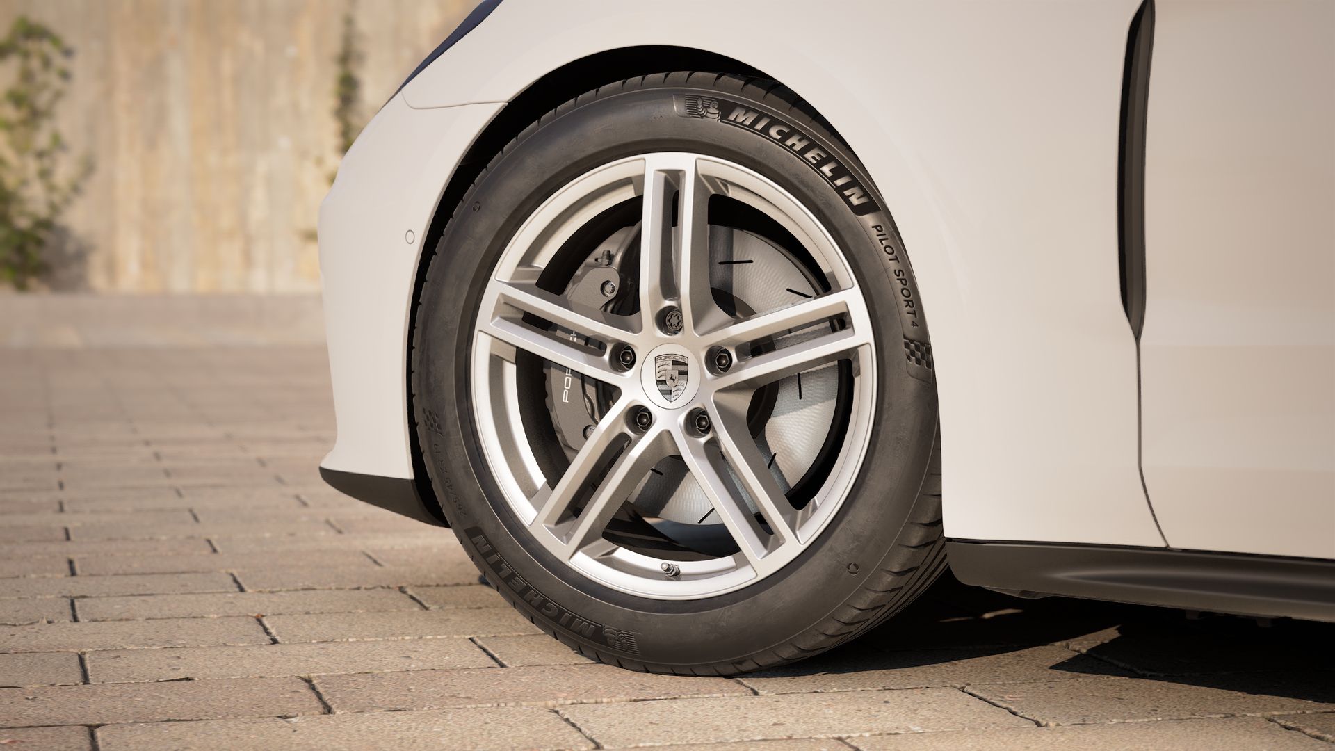 Vue extérieure du Panamera 4.