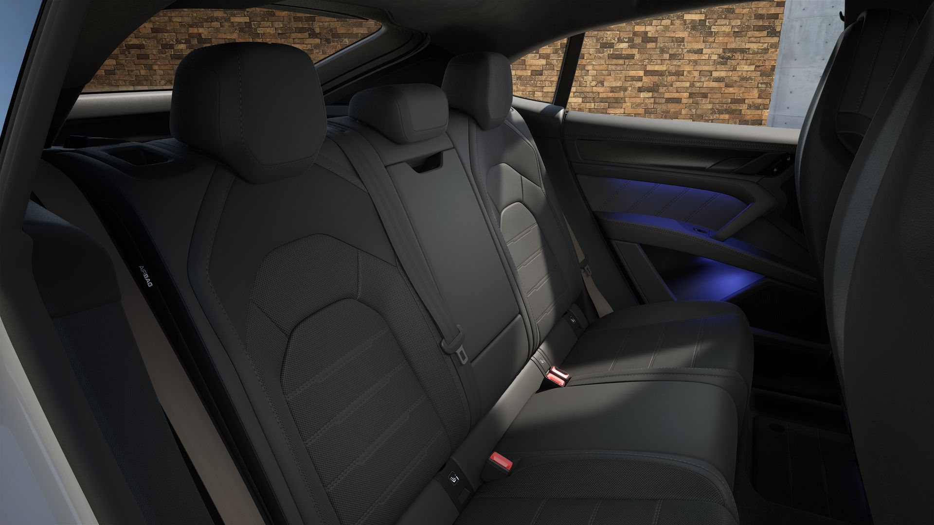 İç görünüm Cayenne Turbo Coupé Electric
