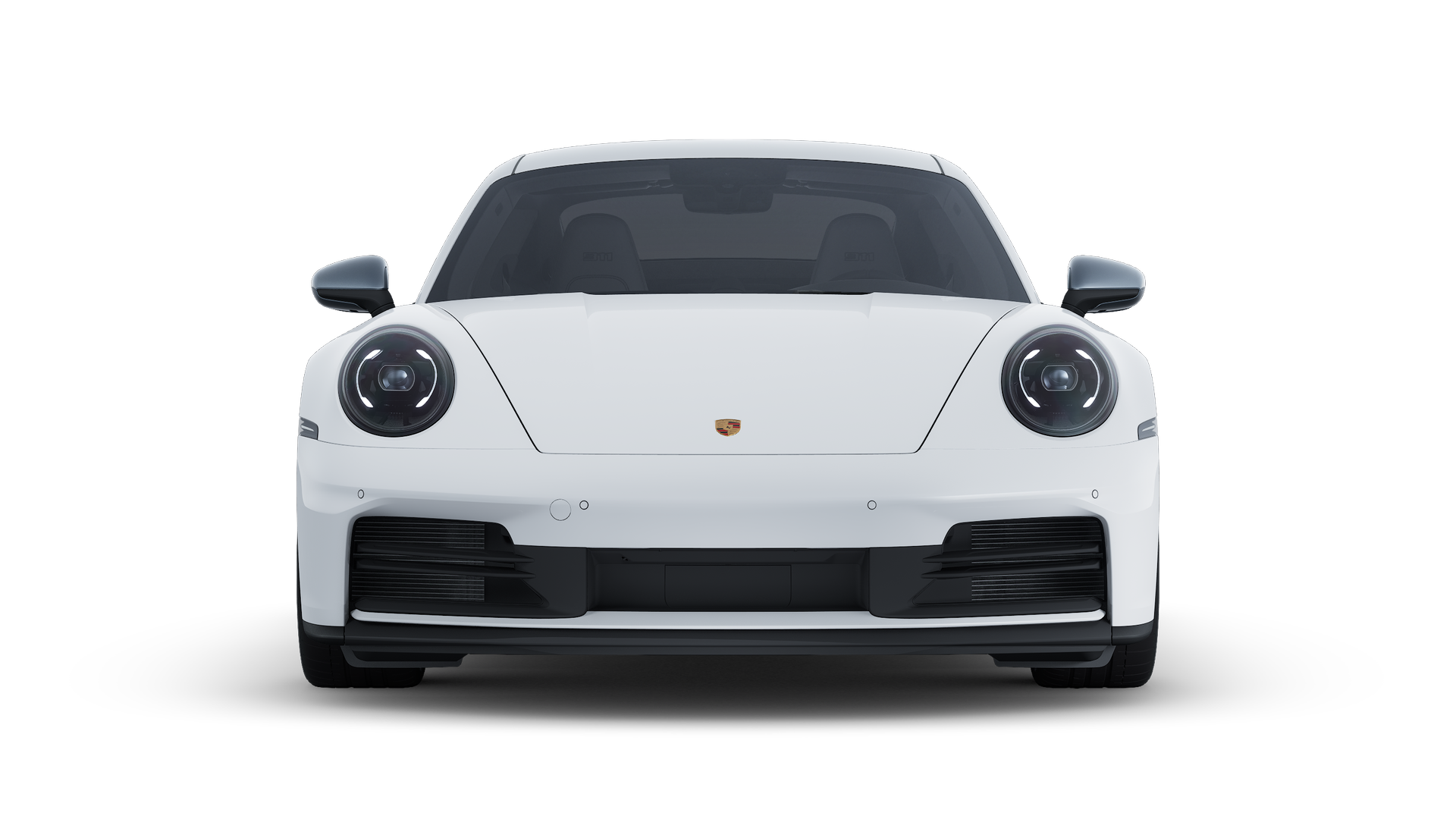 Exterior view of 911 Carrera T showing the front of the car