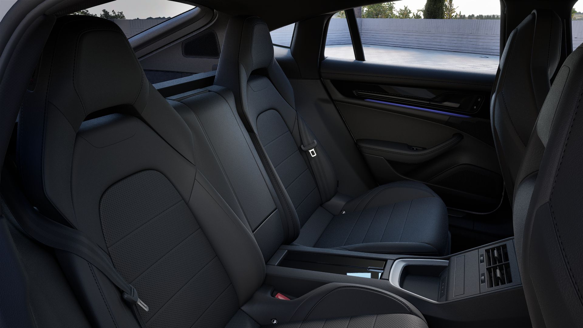 Внутрішній вигляд інтер'єру Panamera 4S E-Hybrid