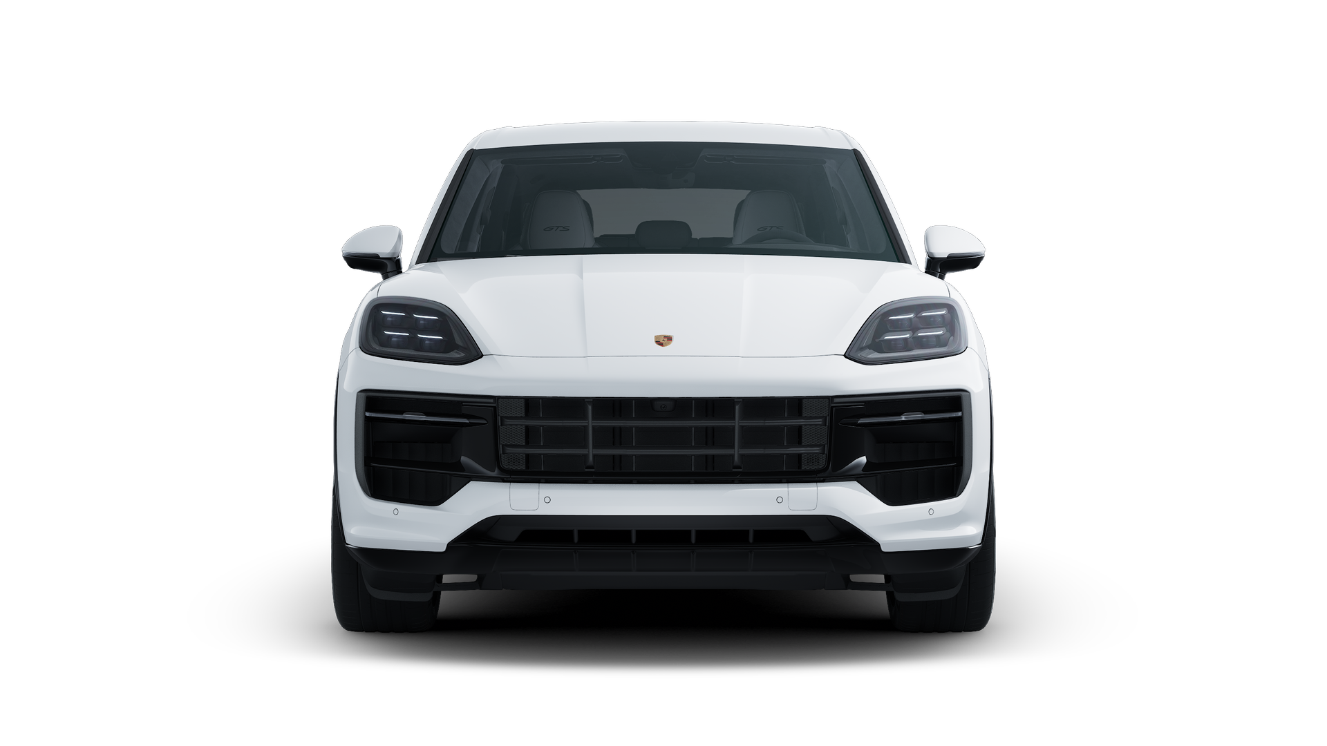 Exterior view of Cayenne GTS showing the front of the car