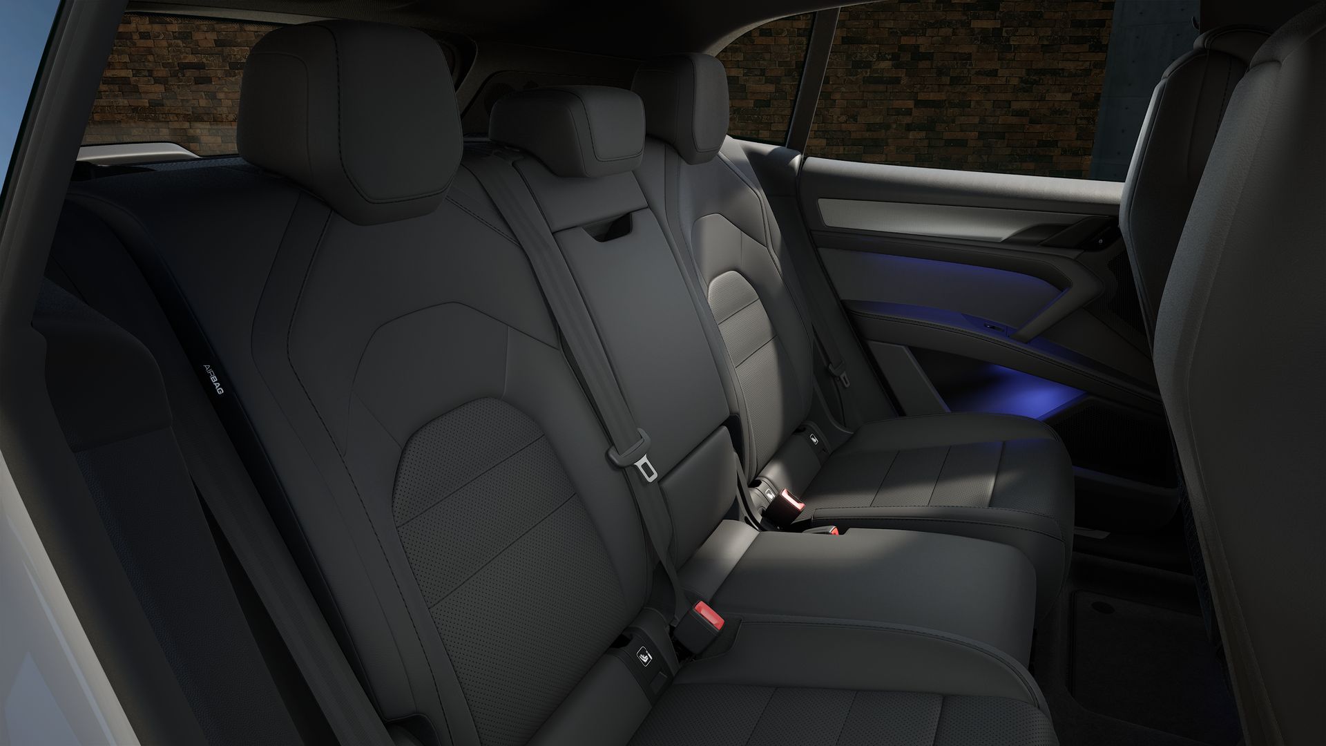 Interior view of Cayenne S Electric