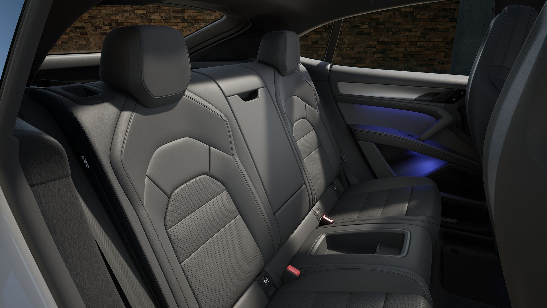 Interior view of Cayenne Coupe Electric