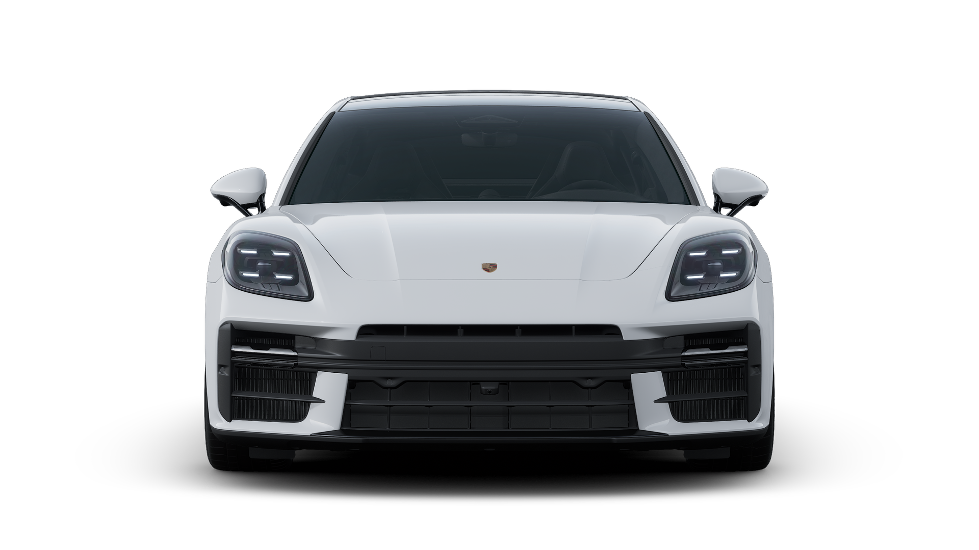 Exterior view of Panamera GTS showing the front of the car