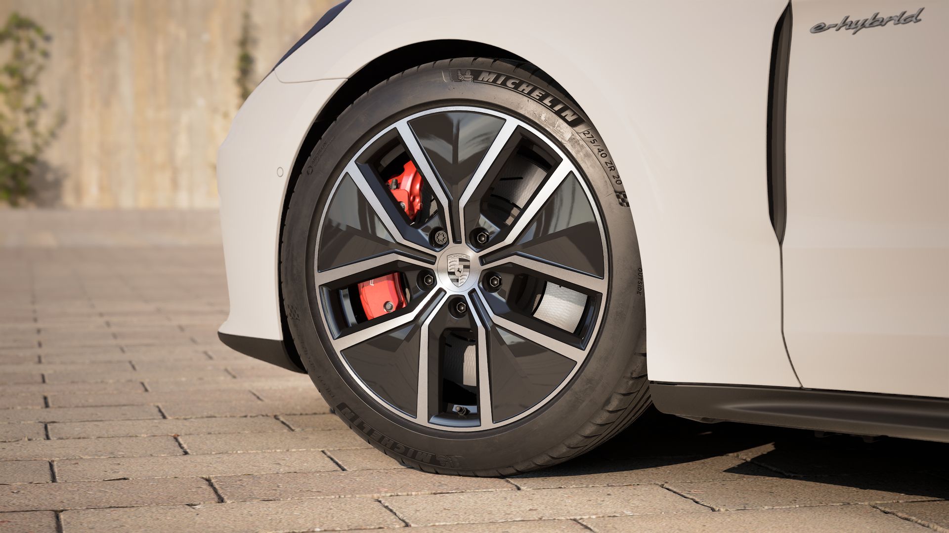 Vista exterior de su Panamera 4S E-Hybrid