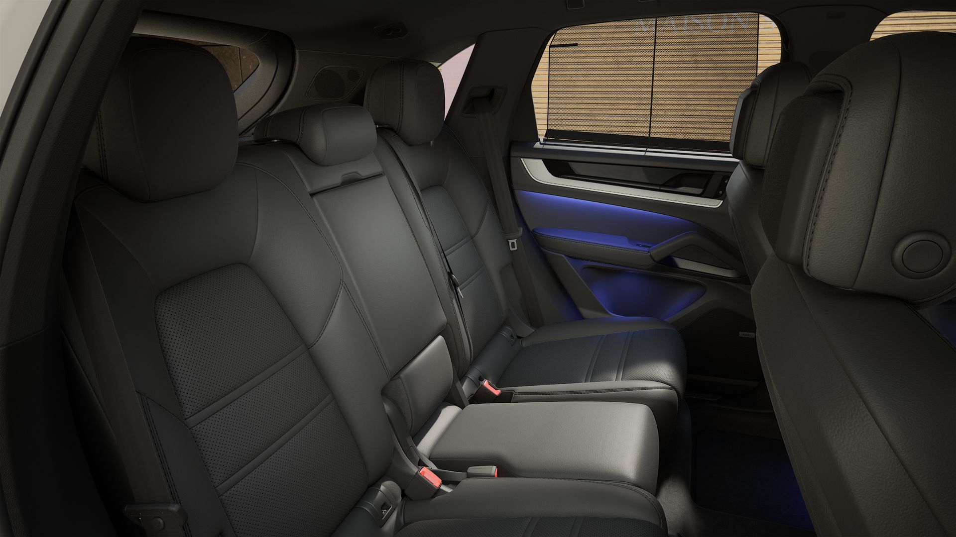 Interior view of Cayenne S E-Hybrid