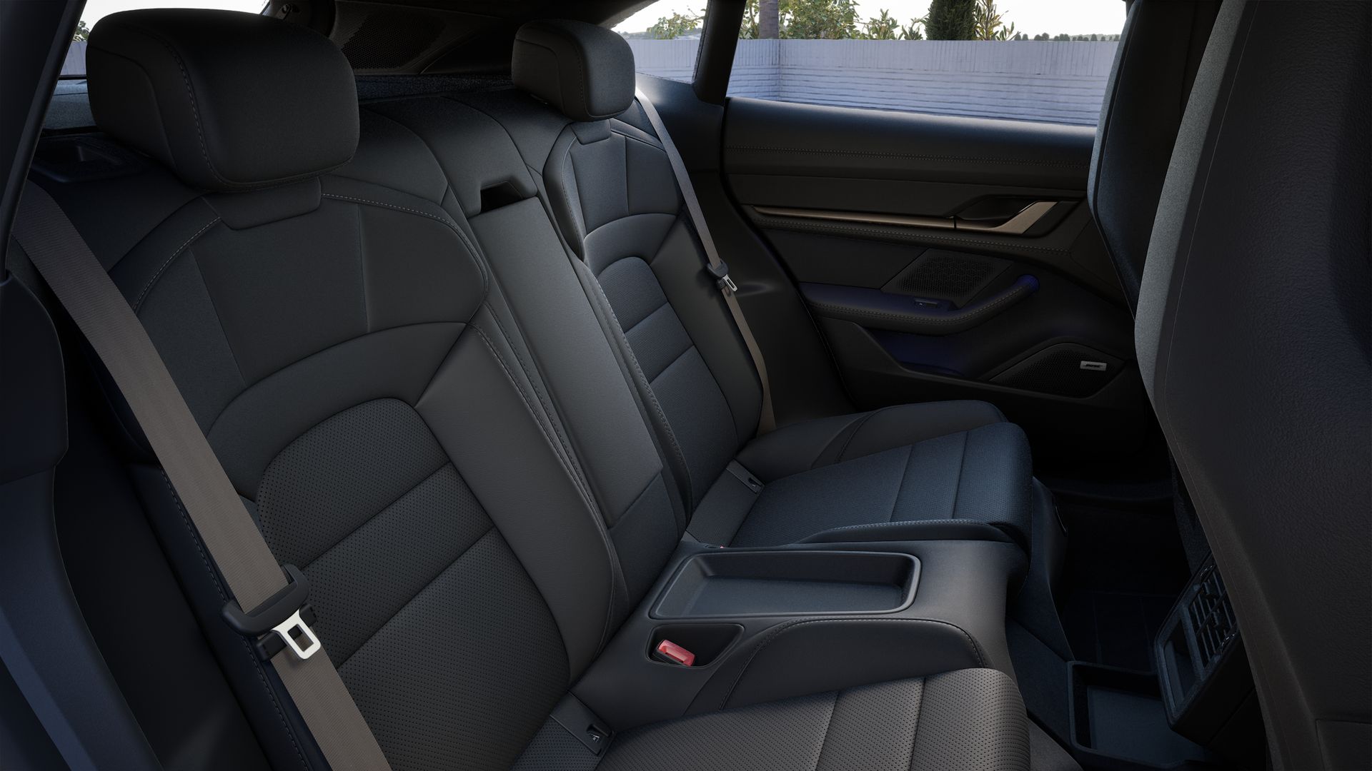 Interior view of Taycan Turbo Cross Turismo
