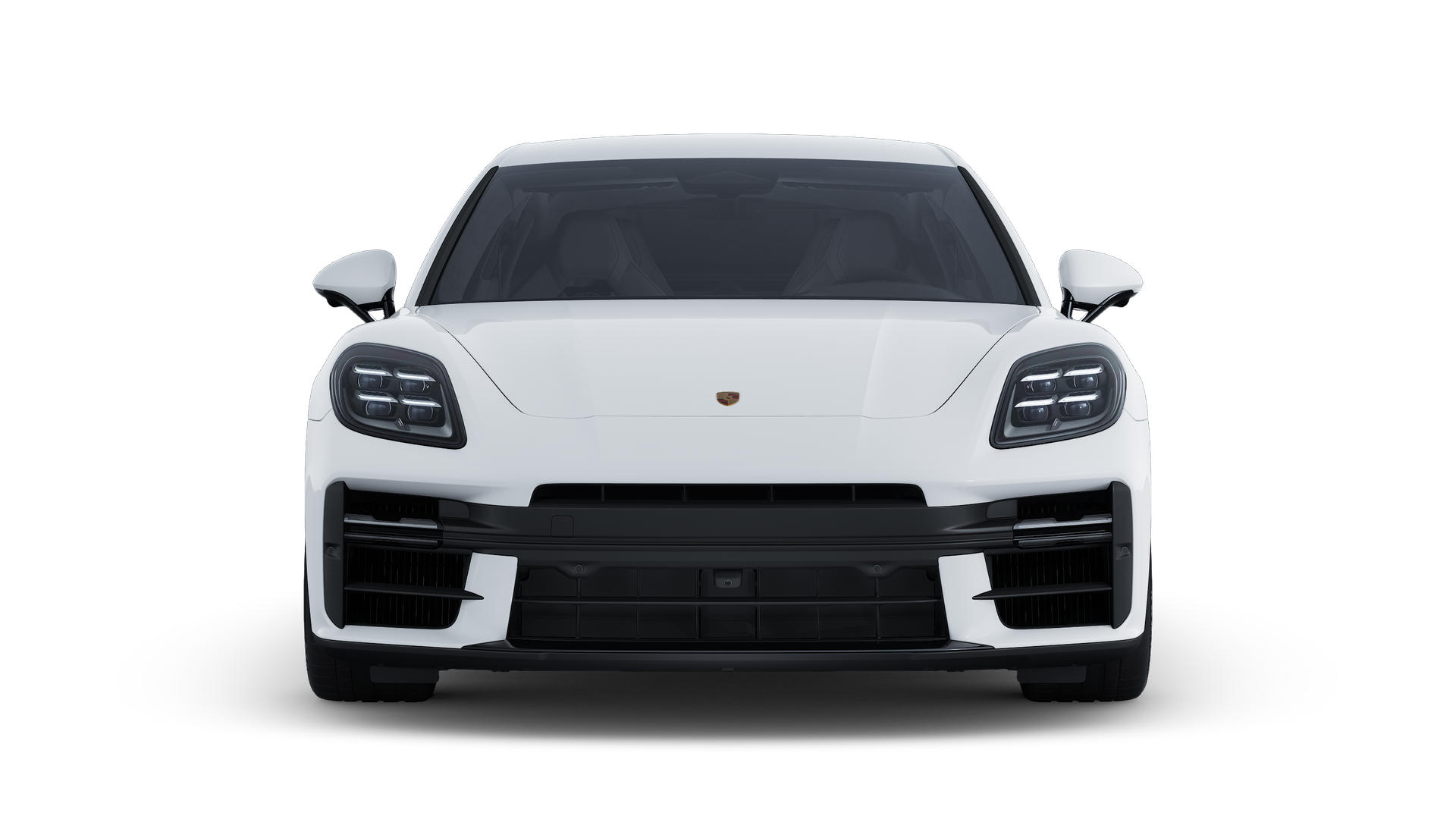 Exterior view of Panamera GTS showing the front of the car