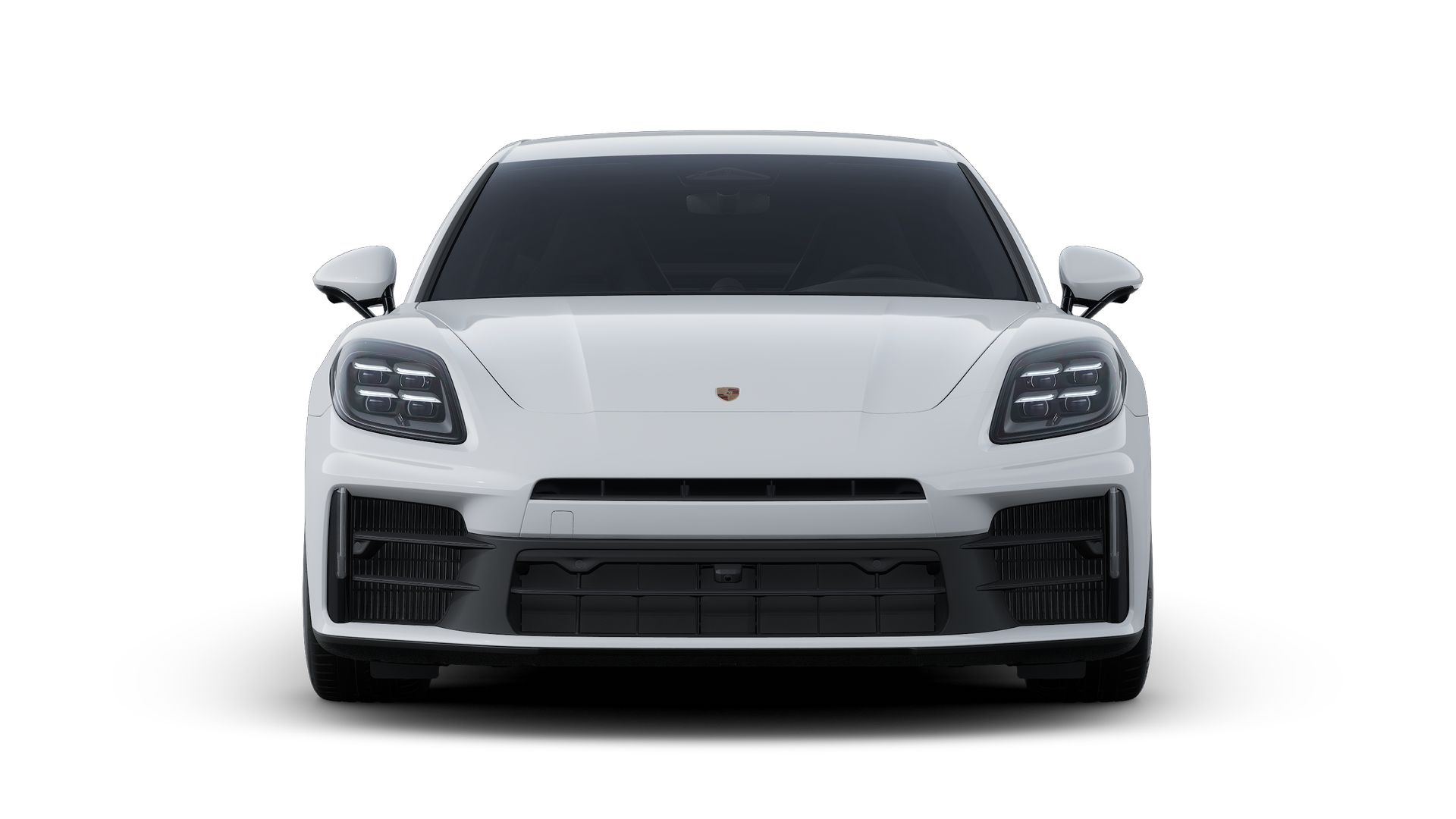 Exterior view of Panamera 4S E-Hybrid showing the front of the car