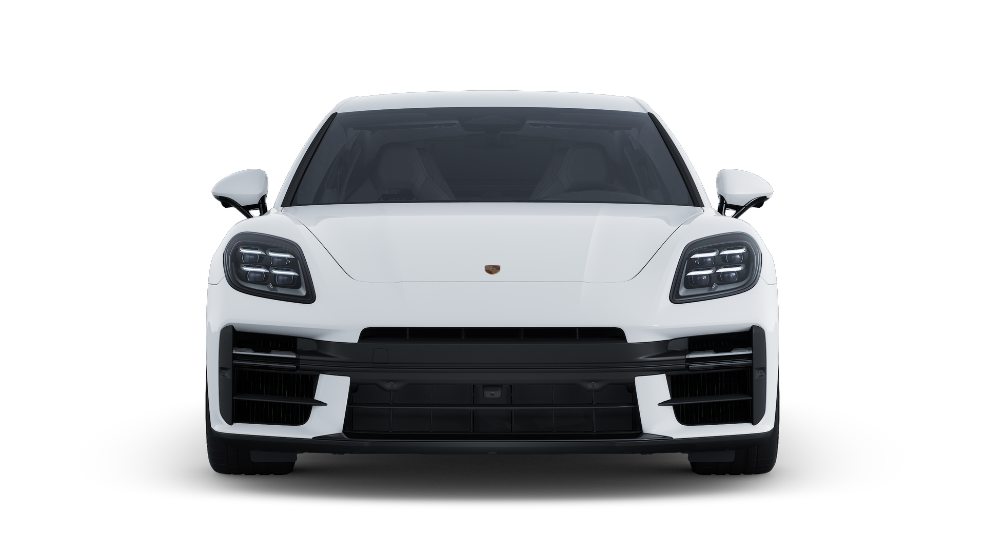 Exterior view of Panamera GTS showing the front of the car