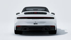 911 Carrera T Cabriolet -ի արտաքին տեսքը հետևից