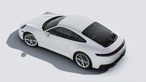 Außenansicht von 911 Carrera S von oben gesehen