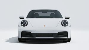 Außenansicht von 911 Carrera 4S mit Blick auf die Vorderseite des Fahrzeugs