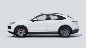 Die Außenansicht von Cayenne S Coupé zeigt die linke Seite des Fahrzeugs