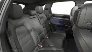 Interior view of Cayenne Black Edition