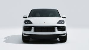 Exterior view of Cayenne S Coupé showing the front of the car