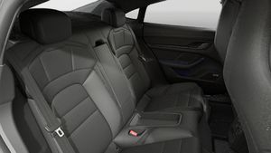 Interior view of Taycan 4 Black Edition