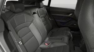 Interior view of Taycan 4 Cross Turismo