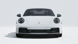 Avtomobilin ön hissəsini göstərən 911 Carrera T modelinin xarici görünüşü
