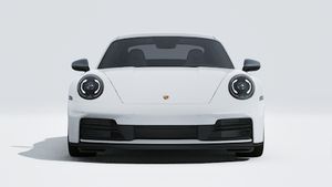 Vue extérieure de 911 Carrera T montrant l'avant de la voiture