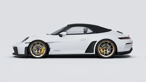 Vue extérieure de 911 GT3 S/C montrant le côté gauche de la voiture