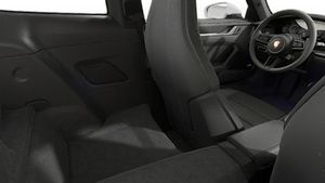Interior view showing the back seats of 911 Carrera 4S