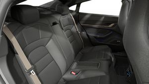 Interior view of Taycan Turbo
