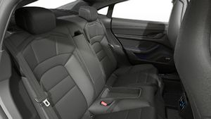 Interior view of Taycan 4S Black Edition