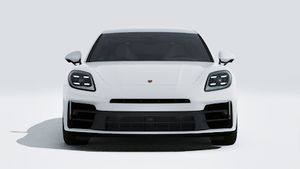 Exterior view of Panamera 4 E-Hybrid showing the front of the car