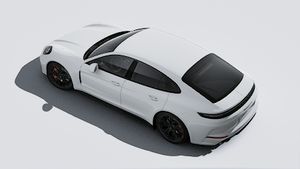 Exterior view of Panamera GTS seen from above