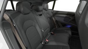 Vista interior do Cayenne Turbo Electric