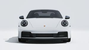 Vue extérieure de 911 Carrera T montrant l'avant de la voiture
