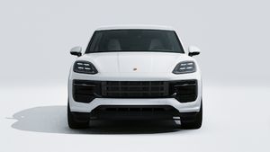 Exterior view of Cayenne GTS showing the front of the car