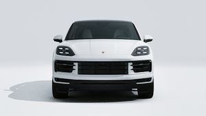 Exterior view of Cayenne S E-Hybrid Coupé showing the front of the car