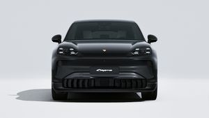Exterior view of Cayenne Electric showing the front of the car