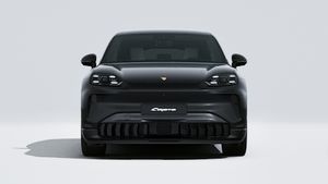 Exterior view of Cayenne S Electric showing the front of the car