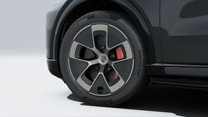 Exterior view of Cayenne Turbo Electric