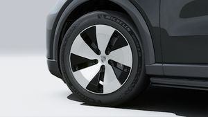 Exterior view of Cayenne Coupé Electric