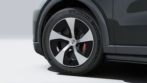 Exterior view of Cayenne S Coupé Electric
